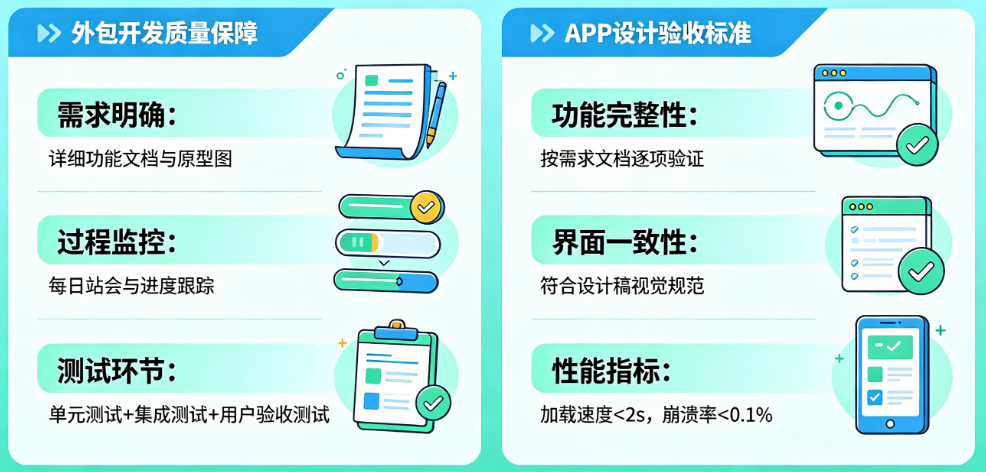 外包开发怎么保证质量?APP设计如何作为验收标准保障交付