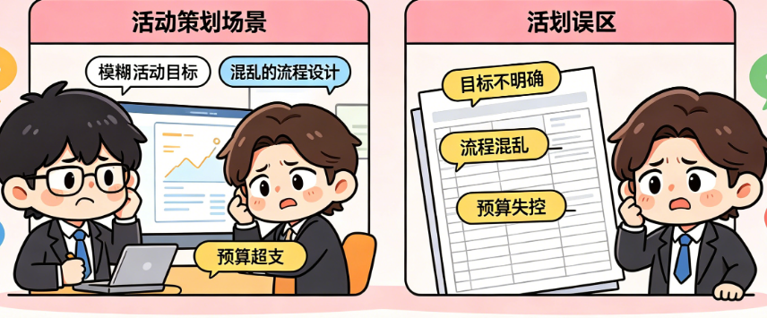 为什么你的活动总翻车?都是踩了这些策划误区
