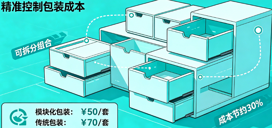 解决预算超支!文件柜模块化包装设计，精准控制包装成本