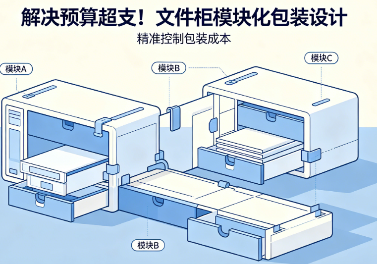 解决预算超支!文件柜模块化包装设计，精准控制包装成本