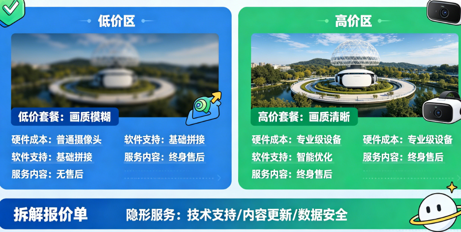 几百块和几千块的VR全景，差的不只是画质！拆解报价单里的隐形服务