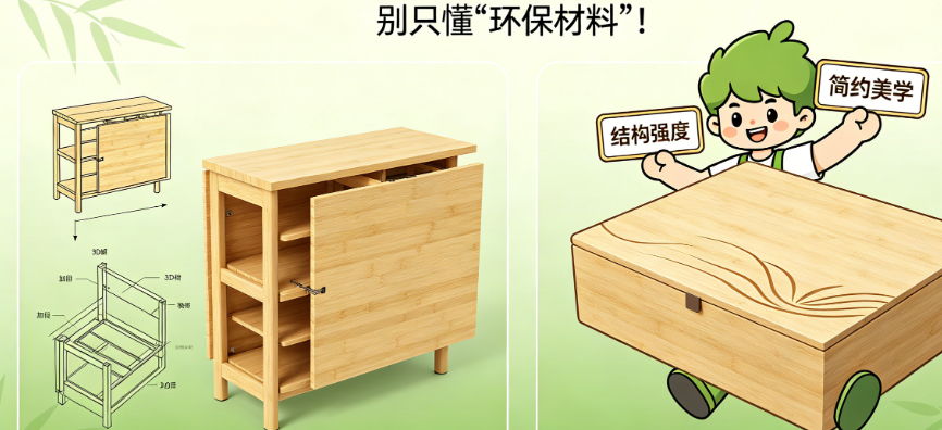 竹家具包装别只懂“环保材料”!从结构强度到简约美学的完整设计指南