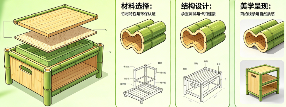 竹家具包装别只懂“环保材料”!从结构强度到简约美学的完整设计指南