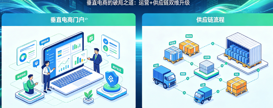 综合电商红海怎么破?揭秘垂直电商门户的精细化运营与供应链壁垒