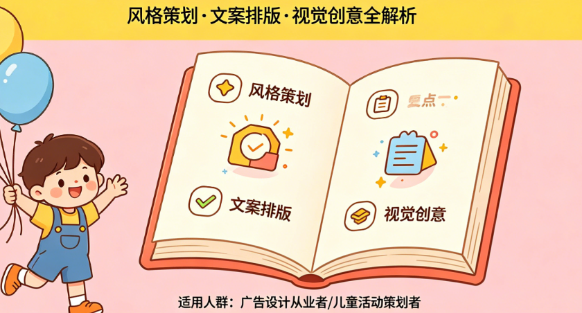 六一儿童主题广告设计：风格策划、文案排版、视觉创意干货指南