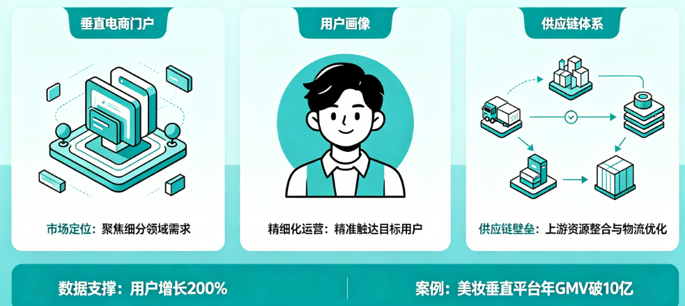 综合电商红海怎么破?揭秘垂直电商门户的精细化运营与供应链壁垒