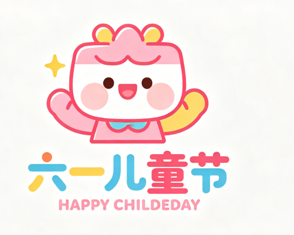 六一儿童商标设计:卡通形象、线条简约、造型创作核心技巧