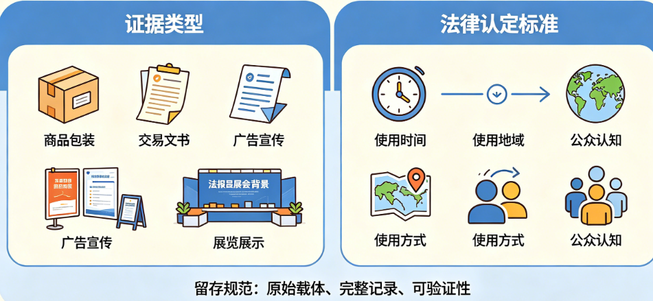 商标使用证据包含类型汇总、留存规范、法律认定标准详解
