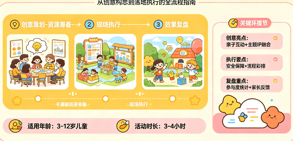 儿童节主题活动策划：从创意萌芽到落地执行的完整攻略