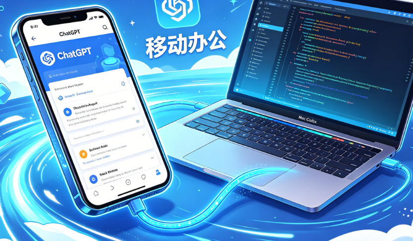 手机端ChatGPT远程操控Mac Codex，OpenAI解锁“移动办公”新形态
