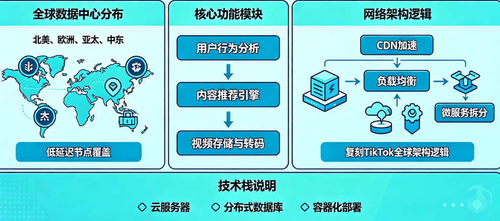 全球化短视频App服务器部署方案,复刻TikTok全球架构逻辑