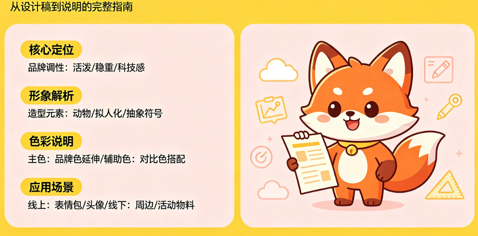 设计稿过了说明写不出来?揭秘专业吉祥物设计说明的必备内容与撰写模板