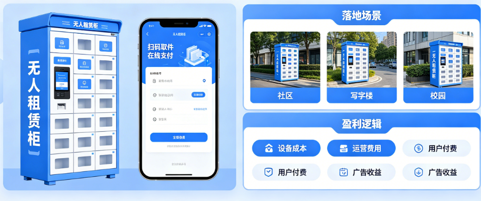 无人租赁是风口还是泡沫?揭秘AI智能柜+小程序的真实落地场景与盈利逻辑
