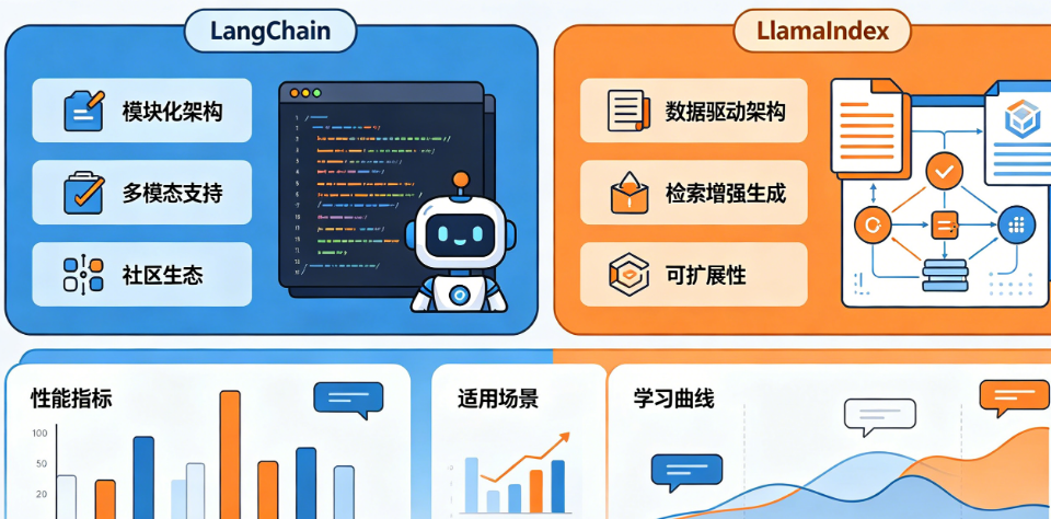LangChain vs LlamaIndex 2026:哪个RAG框架更适合你的项目?从架构到性能的完整对比