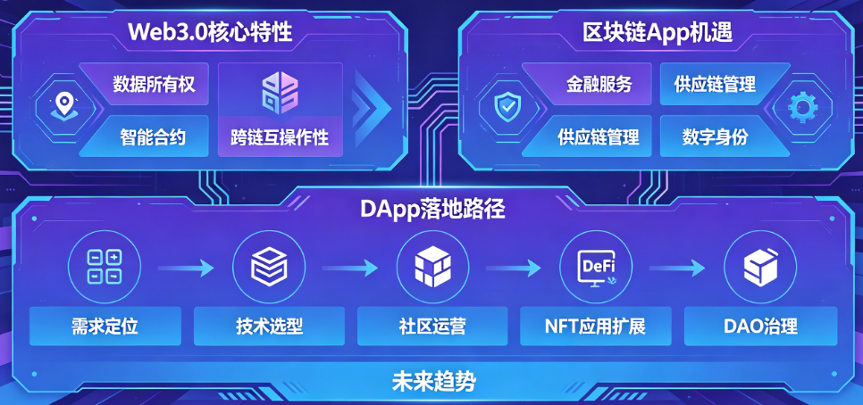 Web3.0和区块链App的机遇在哪?去中心化应用如何落地?