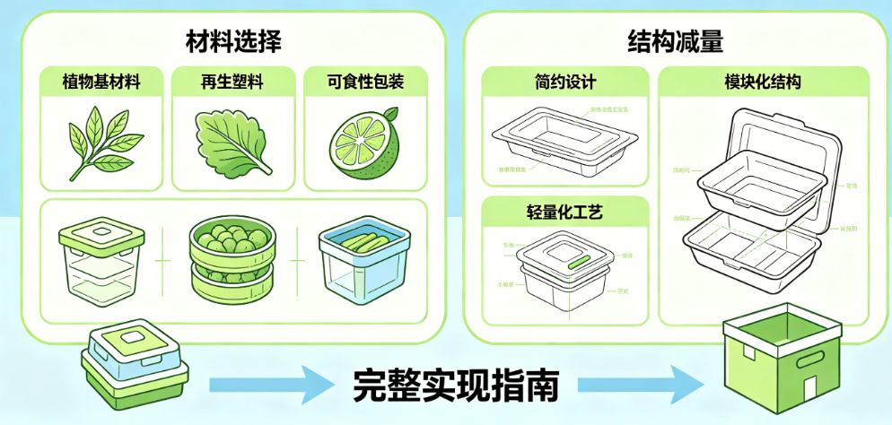 环保包装别只懂“可降解”!从材料选择到结构减量的完整实现指南