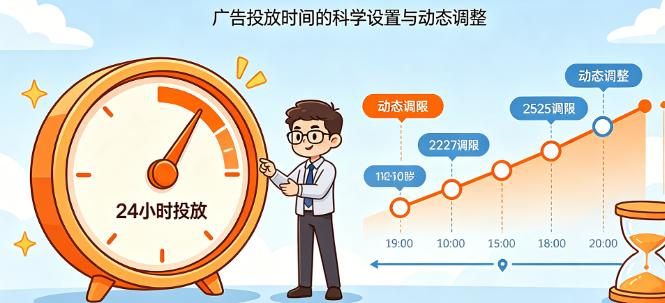 别让“24小时投放”烧掉一半预算!广告投放时间的科学设置与动态调整