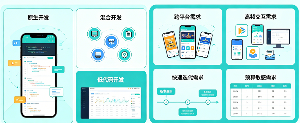 2026主流APP开发方式详解!不同需求如何精准选型