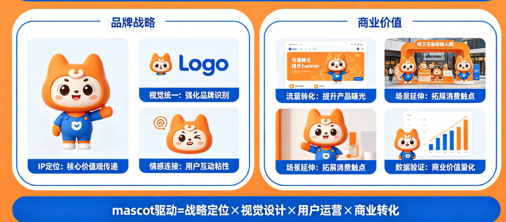 公司吉祥物别只懂“跟风”!从品牌战略到商业价值的完整驱动因素解析