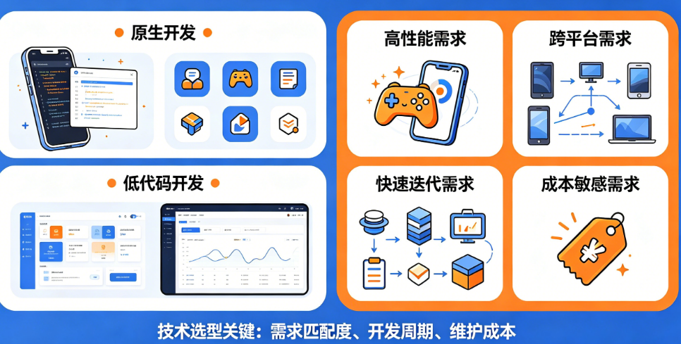 2026主流APP开发方式详解!不同需求如何精准选型