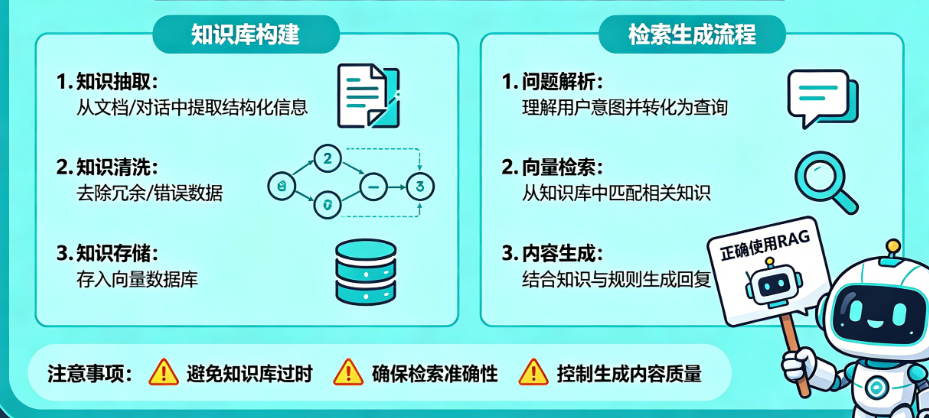 RAG在智能客服中的应用别乱用!从知识库构建到检索生成的完整指南