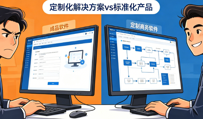 成品软件总“差点意思”?揭秘定制商务软件为什么更贴合业务需求