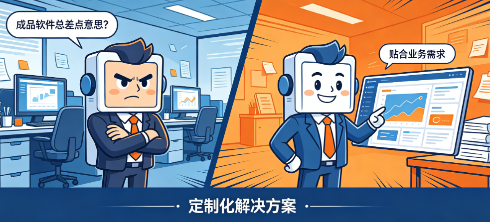 成品软件总“差点意思”?揭秘定制商务软件为什么更贴合业务需求