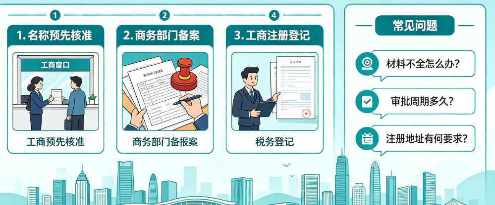 外资公司在厦门注册怕流程复杂?揭秘办理步骤与常见问题解答