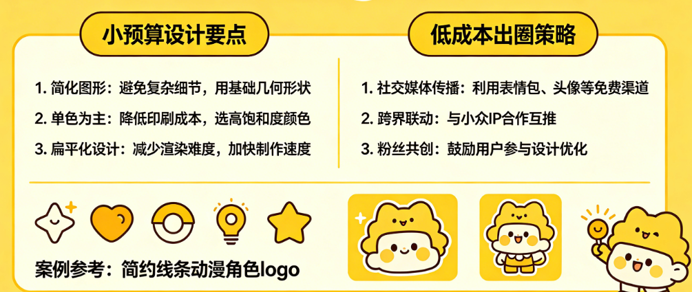 小预算怎么做logo?预算有限如何出圈?