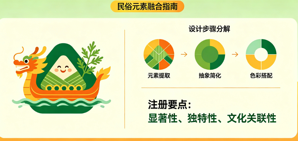 端午民俗商标没辨识度?揭秘民俗元素融合的设计技法与注册要点