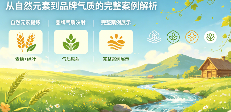 田园风品牌别只懂“麦穗+绿叶”!从自然元素到品牌气质的完整案例解析