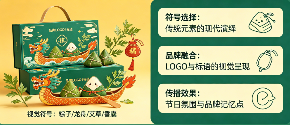 端午礼盒包装别只懂“粽子图”!从视觉符号到品牌传播的完整设计要点