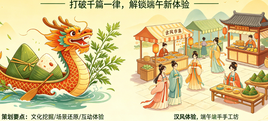 端午活动千篇一律没新意?揭秘古韵传承主题的策划要点与创意玩法