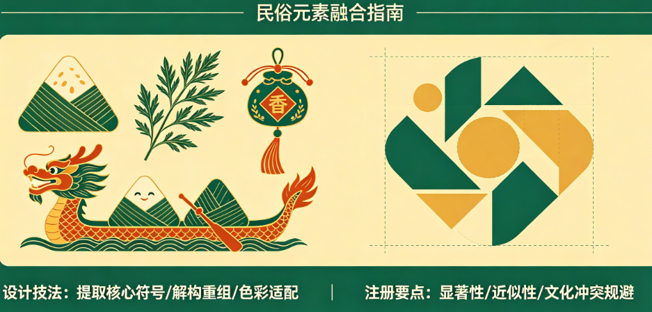 端午民俗商标没辨识度?揭秘民俗元素融合的设计技法与注册要点