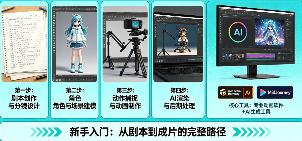 想做AI漫剧不知从哪下手?揭秘漫剧制作的步骤与核心工具