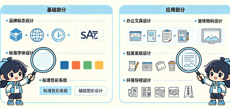 报价单上的VI项目看不懂?揭秘一套完整的VI应该包含哪些项目