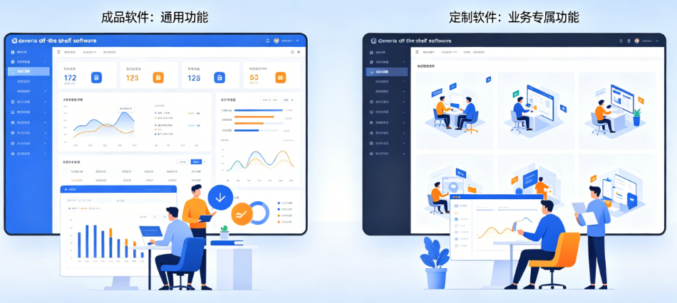 成品软件总“差点意思”?揭秘定制商务软件为什么更贴合业务需求