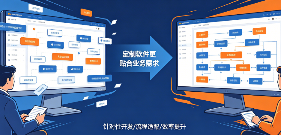 成品软件总“差点意思”?揭秘定制商务软件为什么更贴合业务需求