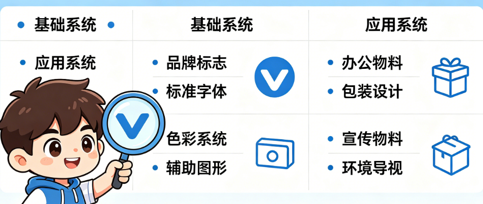 报价单上的VI项目看不懂?揭秘一套完整的VI应该包含哪些项目