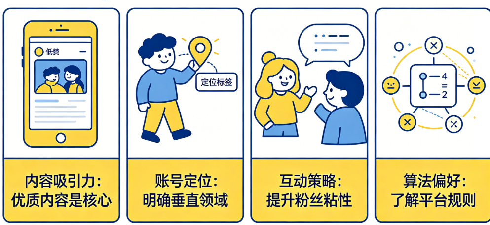 Instagram粉丝增长慢怎么破?从内容吸引力、账号定位、互动策略到算法偏好的深度增长拆解