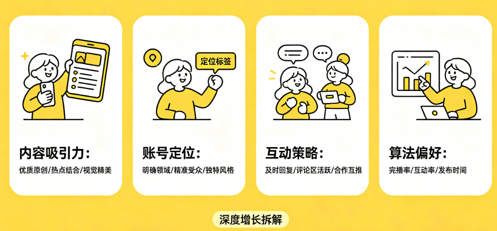 Instagram粉丝增长慢怎么破?从内容吸引力、账号定位、互动策略到算法偏好的深度增长拆解