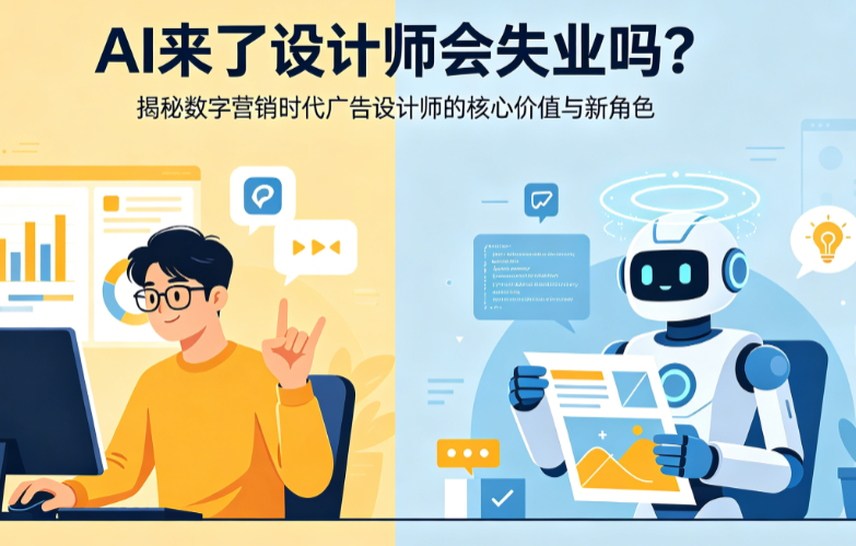 AI来了设计师会失业吗?揭秘数字营销时代广告设计师的核心价值与新角色