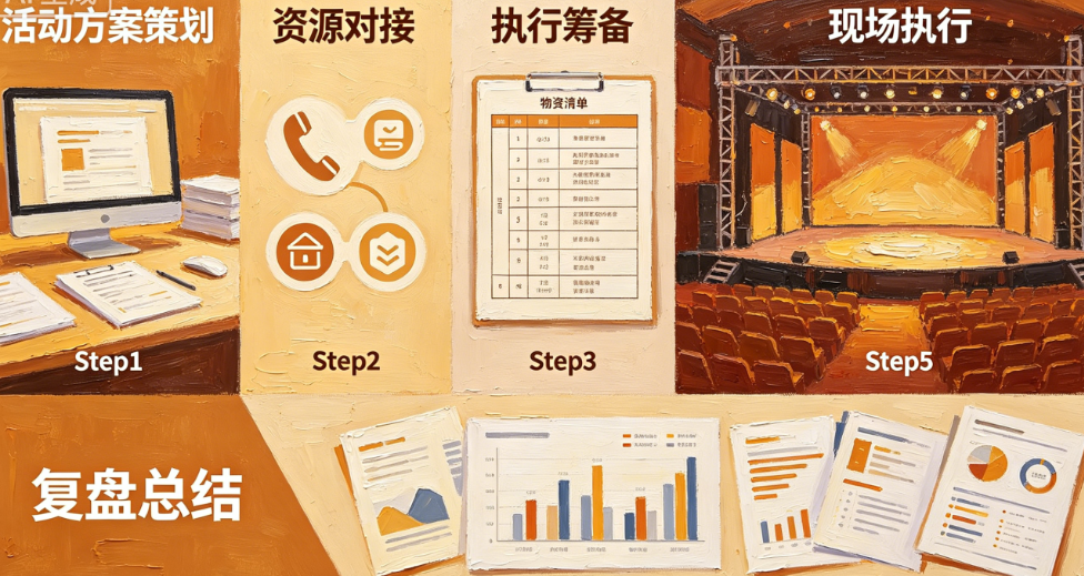 活动策划别只懂“想创意”!从方案到执行的完整落地攻略