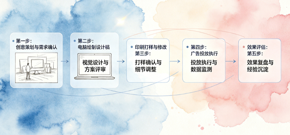 广告项目总延期返工?揭秘设计与制作流程的关键步骤与节点管控