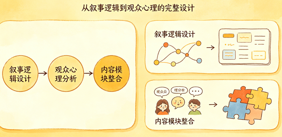AI专题片结构别只懂“是什么-为什么-怎么办”!从叙事逻辑到观众心理的完整设计指南