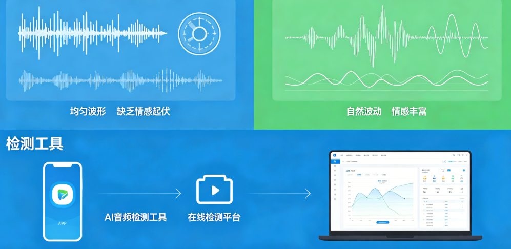 如何区分AI生成的音频和真人录音?有检测工具吗?——常见问答
