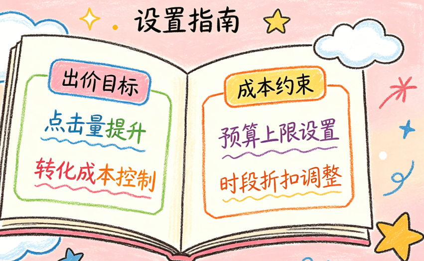 AI自动出价别只懂“交给系统”!从出价目标到成本约束的完整设置指南