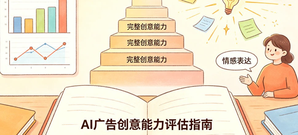 AI广告创意别只懂“数据驱动”!从灵感生成到情感表达的完整创意能力评估