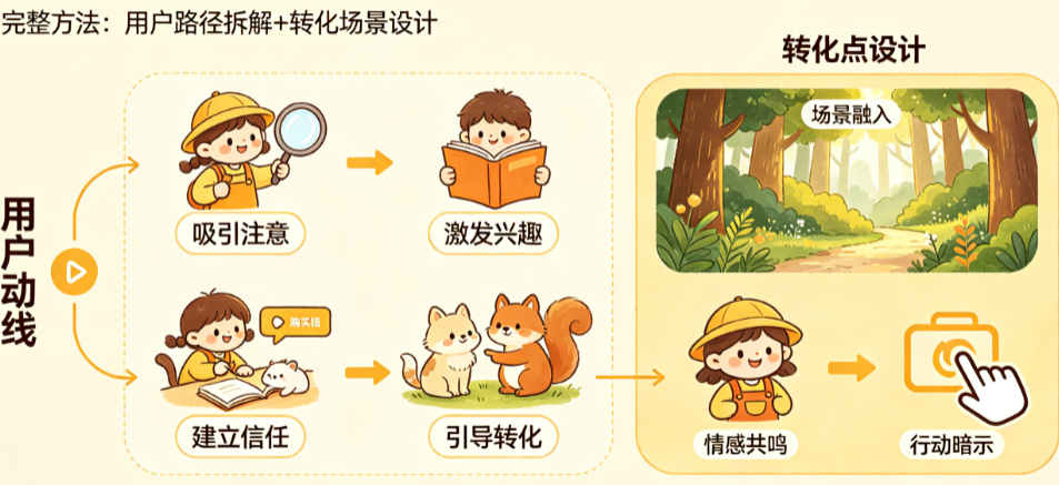 页面文案别只懂“写漂亮话”!从用户动线到转化点设计的完整策划方法