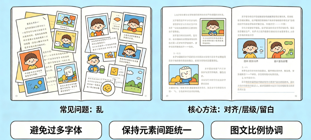 排版怎么排都感觉“乱”?揭秘一学就会的排版核心方法与避坑技巧